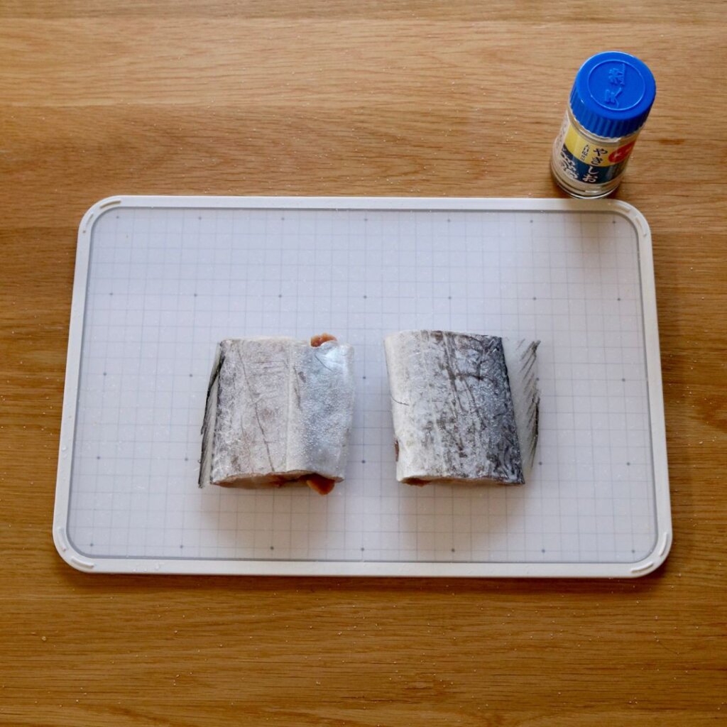 サカナDIY太刀魚（タチウオ）の塩焼き